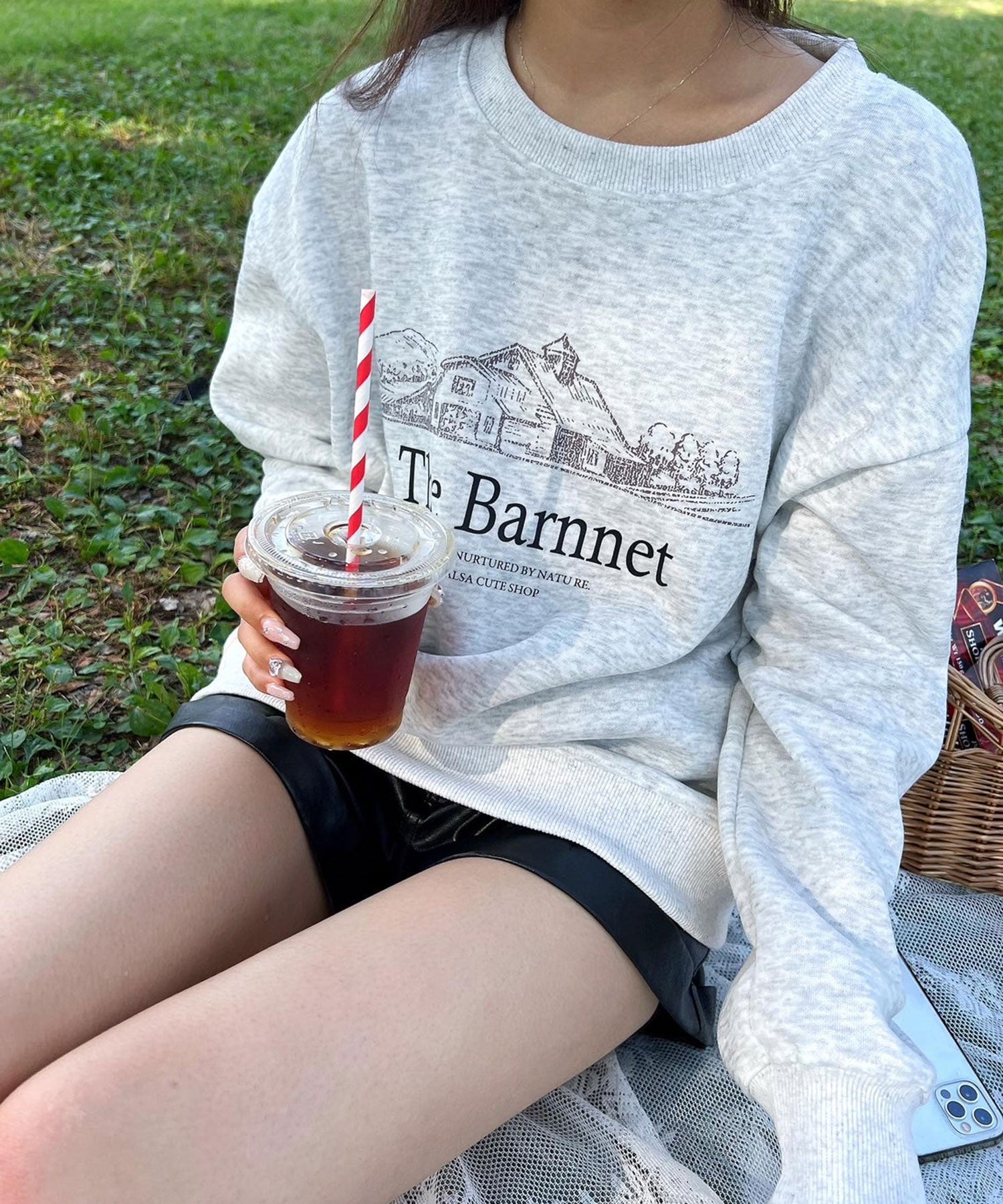 【Official 限定販売商品】The Barnnet ロゴトレーナー